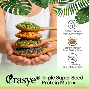 Poudre de protéines végétales naturelles en gros OEM/ODM, 5 ingrédients : pois, courge, chia, végétalien, sans OGM, sans gluten - Product Image 2