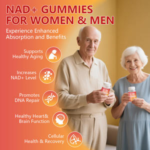 Venta al por mayor Superfood Herbals Suplemento Natural NAD + Reservoratrol Cápsulas Antienvejecimiento Antioxidante Suplemento de Salud - Product Image 6