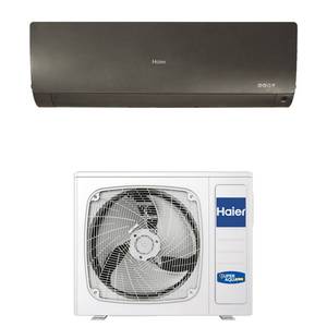 เครื่องปรับอากาศติดผนังแบบแยกส่วน Flexis Plus สีดำ รองรับ WiFi ความเย็น/ความร้อน 12000 BTU ใช้สารทำความเย็น R32 ระดับประหยัดพลังงาน A+++ ควบคุมผ่านแอพพลิเคชั่น พร้อมรีโมทสำหรับใช้ในบ้าน - Product Image 1