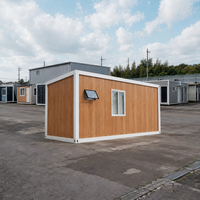 Case Modulari Prefabbricate con Finestre in PVC e Porte in Acciaio per Progetti di Alloggi Comunali