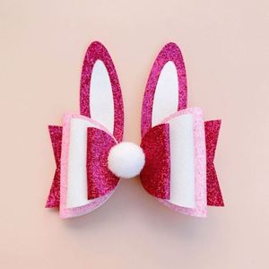 2025 New <b>Easter</b> Collection <b>Sweet</b> Children's Cross Border Rabbit Ear Hairpin Chick Hairpin with Clip Party Hair Accessories - Product Image 6