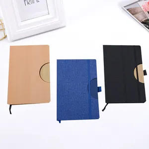 2023 New Design Composition Exercise Writing Book Sheet Hardcover Notebook With Phone Holder Function