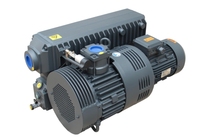Pompa Vakum Rotary Vane Satu Tahap DLT V0160 160m3/jam 4.0KW 380V Pompa Hisap Industri untuk Pabrik Kimia dan Extruder