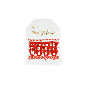 <span class=keywords><strong>Guirnalda</strong></span> de Letras Navideñas Miniatura para Decoración Interior/Exterior, Pancarta, Banderín, <span class=keywords><strong>Tela</strong></span> Ecológica y Duradera para Colgar - Product Image 5