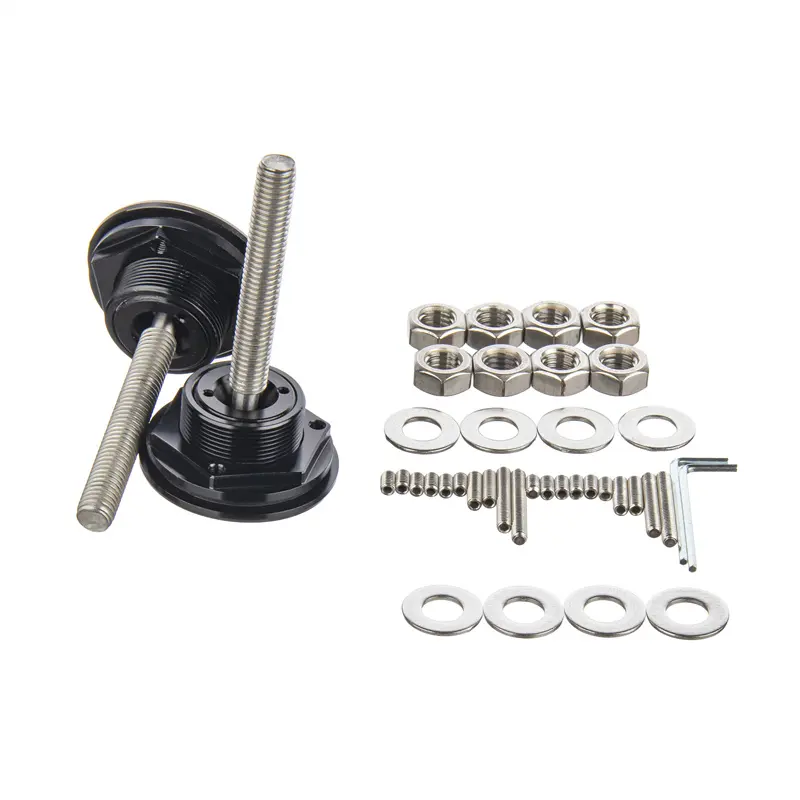 Aluminium alloy Push Button Billet Hood Lock Bonnet Pins Lock Clip Kit Car Quick Latch 60mm Car Hood Lock