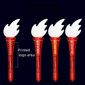 Torche LED Multicolore Lumineuse Personnalisée AG13 avec 4 Piles, en Plastique, pour Sports, Festivals, Fêtes, Articles Promotionnels Langxun <span class=keywords><strong>HJ</strong></span> - Product Image 4