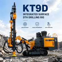 Foreuse à colonne diesel KAISHAN KT9D haute efficacité avec engrenages/moteurs/roulements pour l'exploitation minière et la construction, écologique, pour puits ouverts, modèle Max