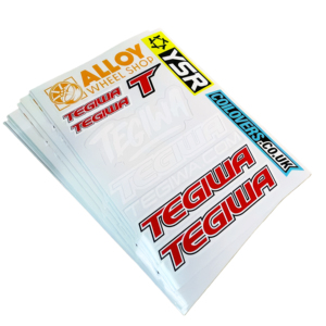 Custom Waterproof A4 Size UV Resistant Kiss Cut Self-Adhesive <strong>Vinyl</strong> Sticker Sheet <strong>Clear</strong> Transparent - Product Image 1