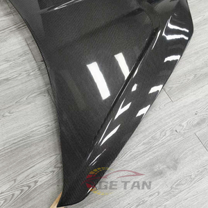 Capó Delantero de Fibra de Carbono Estilo S de Alto Brillo, Fácil Instalación para C8 Corvette 20 en Adelante - Product Image 4