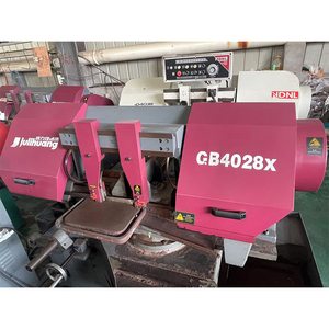 Sierra de cinta metálica de precisión, equipo de corte industrial estable para barras redondas y tubos cuadrados - Product Image 5