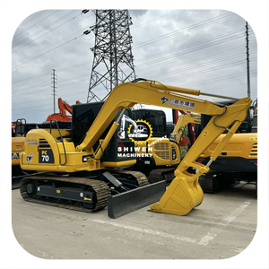Miniexcavadora Usada Komatsu PC70 de 7 Toneladas, Marca Japonesa, Modelo 2022, Bomba de Engranajes y Rodamientos, Excavadora de Segunda Mano PC70 PC110 PC130 en Shanghái - Product Image 1