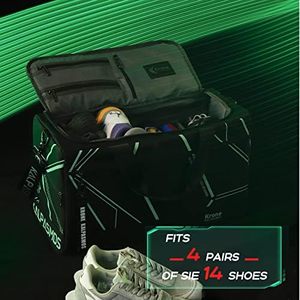 Muestra gratuita de zapatos personalizados con compartimentos interiores ajustables para viajes y ejercicio, hechos en China, paquete de viaje de zapatillas deportivas de alta gama - Product Image 2