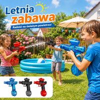 Pistolet à eau rechargeable pour enfants, jouet électrique à eau pour piscine, jardin, été en Pologne, vente en gros
