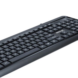 Delog 807S Wired Full Size Keyboard 104 <b>Keys</b> Membrane <b>USB</b> Keyboard - Product Image 1