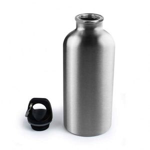 Botella de Agua Aislada al Vacío de Acero Inoxidable Morada con Mosquetón para Viajes - Product Image 4
