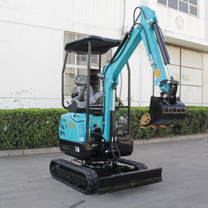 Mini-excavatrice Ez 18 de 2 tonnes, type chenilles, avec rayon de braquage court, pour petites travaux de construction et dragage de réservoirs - Product Image 1