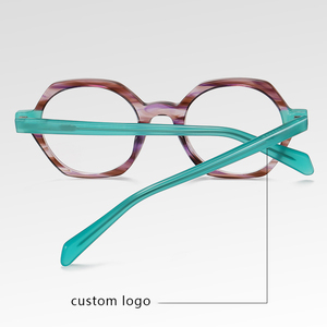 Fabricante gran oferta nuevas gafas coloridas Unisex Anti luz azul bloqueo Vintage Retro rectángulo marco gafas para lectura - Product Image 6
