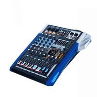 TNH MC-KM5/7/9/13 Vente en gros usine Nouveauté 2025 Contrôleur DJ/Console audio 5/7/9/13 canaux Mixeur USB BT Alimentation indépendante 48V Phantom