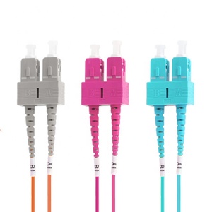 LSZH/PVC Gainé SC/FC/<span class=keywords><strong>LC</strong></span> Cordon de raccordement à fibre optique Câble de communication de type SM pour les applications FTTH Internet et Data Center - Product Image 4