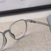Material: Montura de gafas ultraligera, lentes planas multicolor con filtro de luz azul, montura cuadrada simple, gafas lisas, 2908