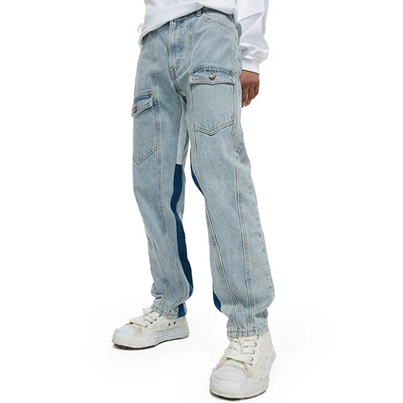 DiZNEW 2022 Trousers Jeans For Men New Fashion Hip Hop Top Selling Products Men Jeans Boyfriend Jeans Man