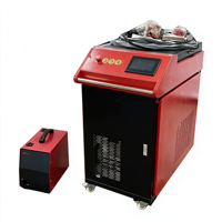 Machine de découpe laser portative et de soudage à prix abordable 1500W 2000W 3000W CNC à fibre optique pour acier inoxydable