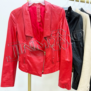 Venta al por mayor usado como nueva <span class=keywords><strong>boutique</strong></span> mujer abrigo largo de cuero gabardina botón casual ropa usada en pacas mixtas - Product Image 3