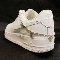 Mignon papillon lacet breloques chaussure décoration chaîne breloque dentelle verrouillage Clips bijoux accessoires pour bottes cadeaux AF1 Sneaker