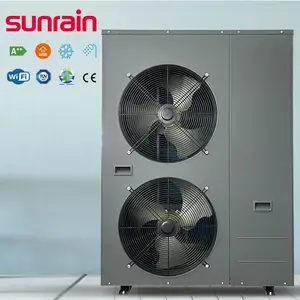 SUNRAIN Pompa Panas EVI Inverter, Pompa Panas Air untuk Pemanas Rumah/Pendingin/Air Panas Wifi