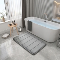 Tapis de bain antidérapants pour animaux de compagnie, ensemble de 3 pièces, tapis de sol modernes lavables en machine pour la maison et l'hôtel