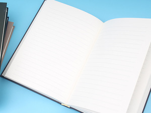 Cuốn sách Tạp Chí có thể tùy chỉnh với bìa vải lanh và các trang lót - Product Image 3