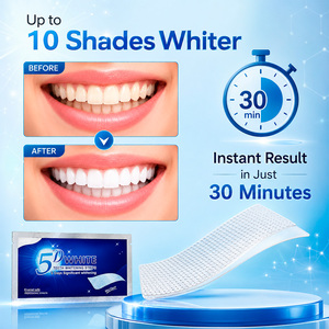 <span class=keywords><strong>Bandes</strong></span> <span class=keywords><strong>blanchissantes</strong></span> pour les <span class=keywords><strong>dents</strong></span> 5D, 14 paires, 28 pièces, blanchiment rapide des <span class=keywords><strong>dents</strong></span>, saveur menthe, élimine les taches de café et de thé, utilisation à domicile, OEM ODM - Product Image 4