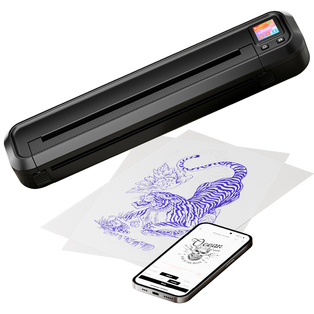 MHT-500 Wholesale Thermal Transfer Tattoo Stencil Printer Tattoo Printing Machine Tattoo Printer Impressora De Tatuagem