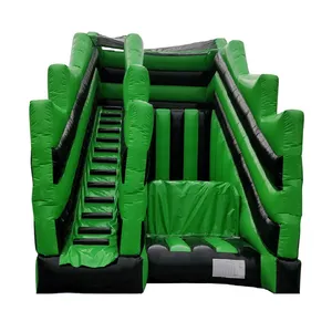 Outdoor blow up stunt jump Cliff Jump Giant extreme sports inflatable big air jump / stunt jump/ stunt off mattress for adults