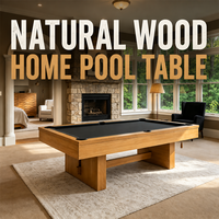 Tables de billard de luxe modernes sur mesure de 7 et 8 pieds avec plateau en ardoise pour la maison