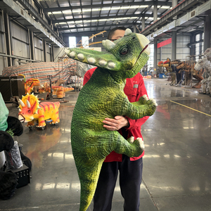 Marioneta <span class=keywords><strong>de</strong></span> Dinosaurio Realista <span class=keywords><strong>de</strong></span> Metal Dino City para Jóvenes - Uso Interior/Exterior, Exhibición Comercial Personalizable - Product Image 2