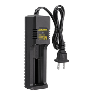 Chargeur Li-Ion à fente unique pour batteries 18650 26650, sortie 4,2 V 1000 mA pour batteries de lampe torche - Product Image 3