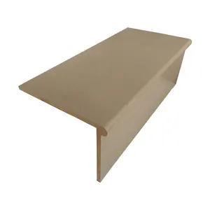 Vinyl Treppenrand 1200 * 300 * 25 mm PVC Treppenstufen und Aufzüge für Holzstufen