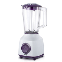 Mixeur Commercial RAF 1,5 L 2-en-1 pour Cuisine, Blender Robuste avec 6 Lames pour Smoothies et Jus, Robot Culinaire