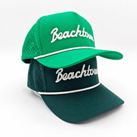Gorra de Golf de 5 Paneles con Ventilación Avanzada, Logotipo Bordado Personalizado, MOQ Bajo, OEM, Perforada con Láser, Transpirable, de Secado Rápido