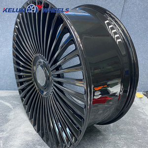 Bánh xe giả mạo trắng/thủy tinh đen 1 hoặc 2 mảnh 20x10 22x10 - Product Image 2