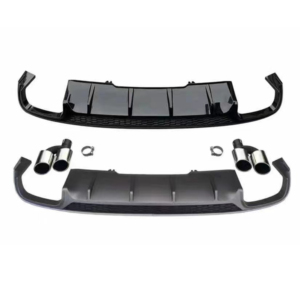 Hot Bán Phụ Tùng Ô Tô Nâng Cấp Rs4 B9 Bình Thường Phong Cách Khuếch Tán S4 Phía Sau Môi Với Đuôi Cho Audi A4 B9 2017-2019 - Product Image 1