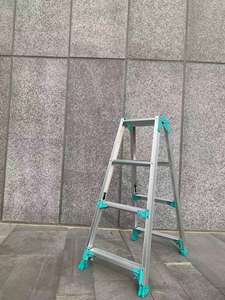 <span class=keywords><strong>Échelle</strong></span> télescopique en aluminium pliable <span class=keywords><strong>articulée</strong></span> double face en gros, utilisée sur les marches - Product Image 3