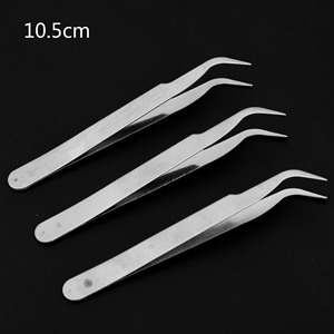Kit d'accessoires de précision en acier inoxydable 0,8 mm, pinces pour la peinture au diamant, le journaling, les autocollants, le nail art, les strass - Product Image 1