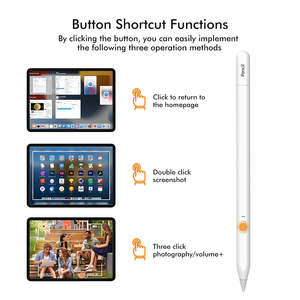 ปากกาสไตลัสแบบแอคทีฟ ชนิดสไลด์ซ่อน หัวต่อ<span class=keywords><strong>แบ</strong></span>บ Type-C รองรับการป้องกันการสัมผัสจากฝ่ามือ สำหรับ <span class=keywords><strong>Apple</strong></span> iPad รุ่นที่ 10 และ 11 (A16)/Air/Pro - Product Image 3