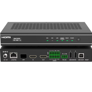 Encodeur-Décodeur H264 <span class=keywords><strong>H265</strong></span> 4K60 AV sur IP avec KVM sur IP, Multiview 16 fenêtres, Roaming et Affichage en Mur Vidéo - Product Image 1