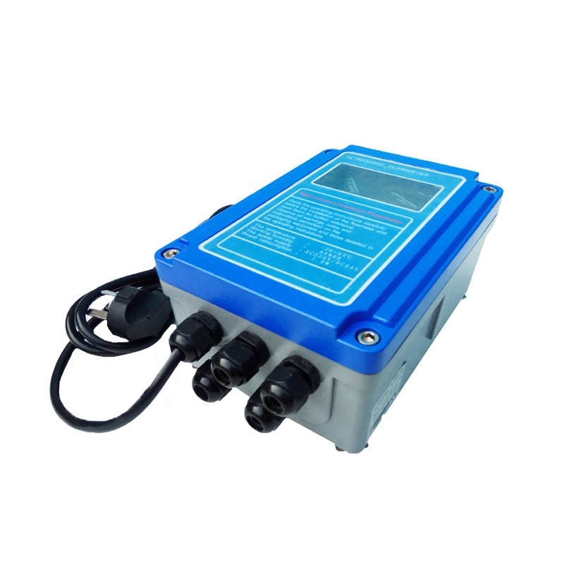 Mesure de débit à ultrasons débitmètre d'eau glacée