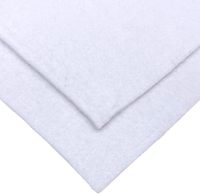 Tissu en feutre acrylique Ice Fabrics - Tissu blanc neige doux et durable pour les arts et l'artisanat DIY, les décorations et plus encore CC
