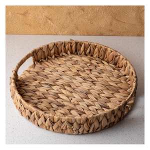 2025Artisan Handmade <b>Rattan</b> & Rope Storage Tray Eco-Conscious Decorative Accent for Coffee <b>Tables</b> <b>Dining</b> Spaces and Sea Grass - Product Image 1