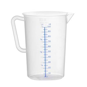 HENDI Brocca Dosatrice in Polipropilene da 1L, Attrezzatura da Cucina Professionale, Diametro 110mm x Altezza 170mm - Product Image 1